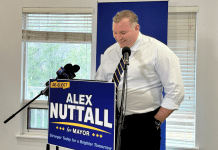 Nuttall kicks off re-election campaign in Barrie