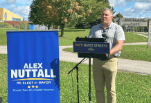 Nuttall makes $3M traffic-calming promise ahead of election